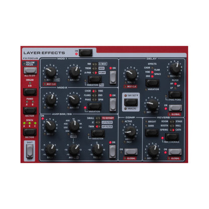 Nord Stage 4 Compact 73-Key Stage Keyboard effects