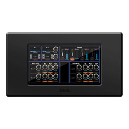 AtlasIED BBWP-TOUCH7B BlueBridge 7 Touch Panel Wall Controller