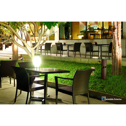 Q-SYS AD-DWL 5.25" Landscape Loudspeaker Bollard Outdoor Speaker | 180°
