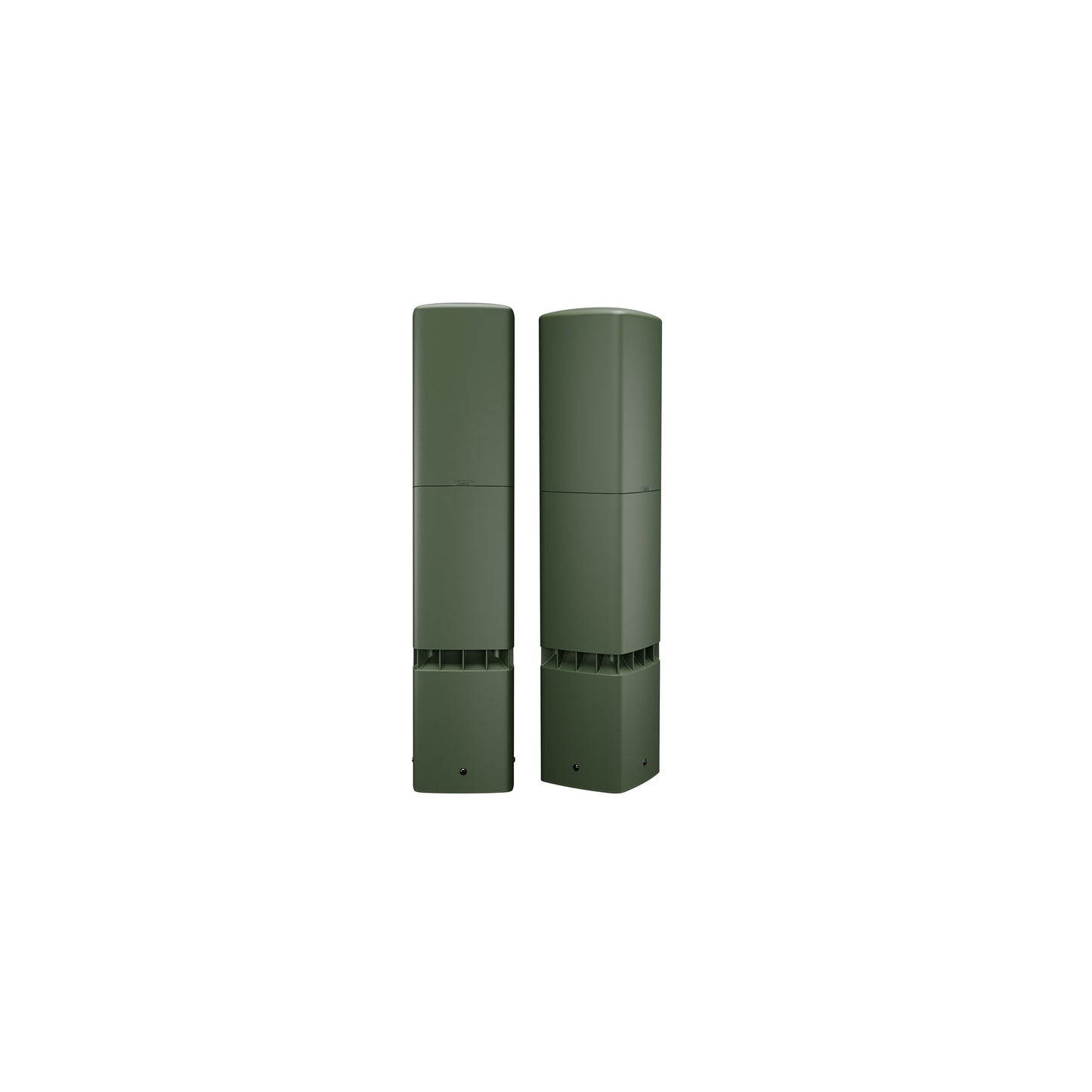 Q-SYS AD-DWL.SUB Dual 5.25" Outdoor Bollard Subwoofer 70V | Green