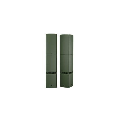 Q-SYS AD-DWL.SUB Dual 5.25" Outdoor Bollard Subwoofer 70V | Green