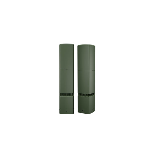 Q-SYS AD-DWL.SUB Dual 5.25" Outdoor Bollard Subwoofer 70V | Green