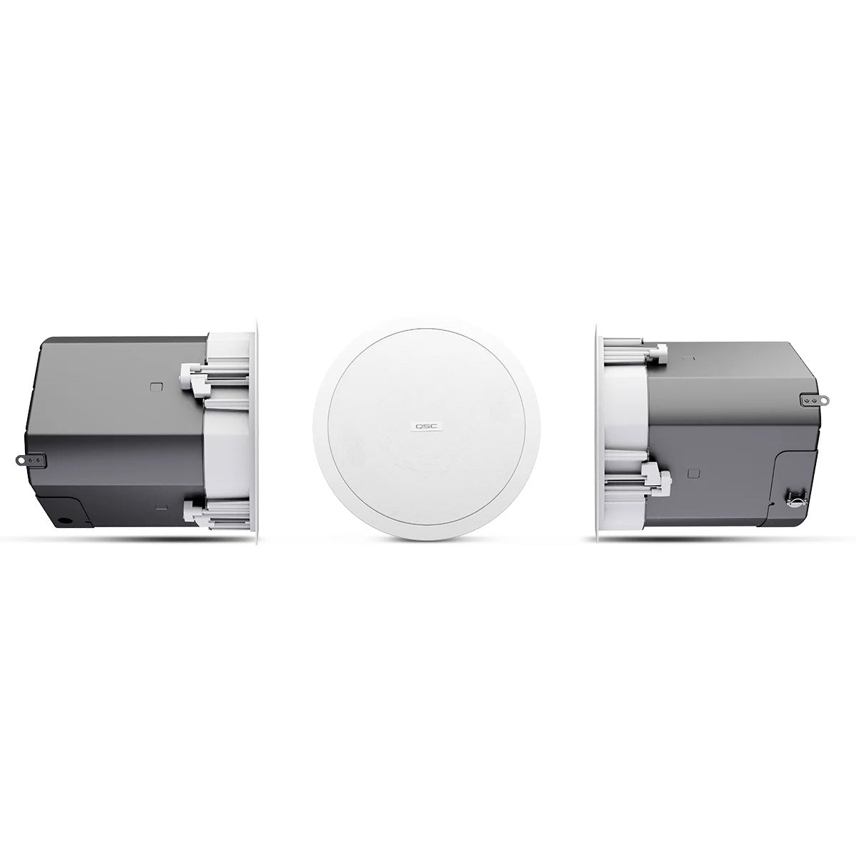 Q-SYS AcousticDesign 6.5" Two-Way Ceiling Speaker For Install | High Ceiling, 75° conical coverage