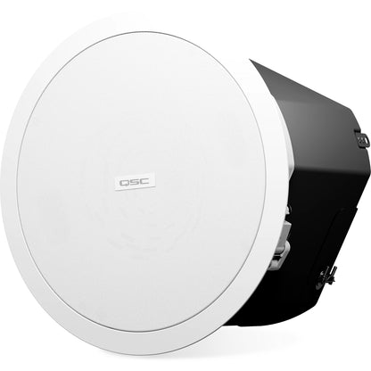 Q-SYS AcousticDesign 6.5" Two-Way Ceiling Speaker For Install | High Ceiling, 75° conical coverage