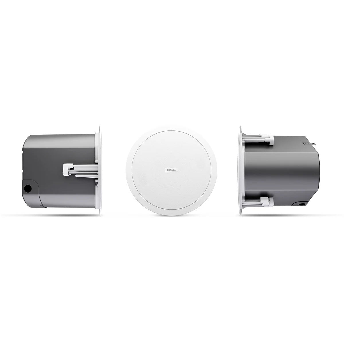 Q-SYS AcousticDesign 6.5" Two-Way Ceiling Speaker For Install | High Power, 120° conical coverage