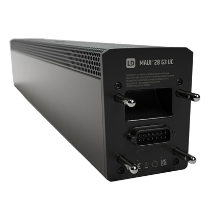 LD Systems MAUI 28 G3 Compact Powered Column PA System top detail