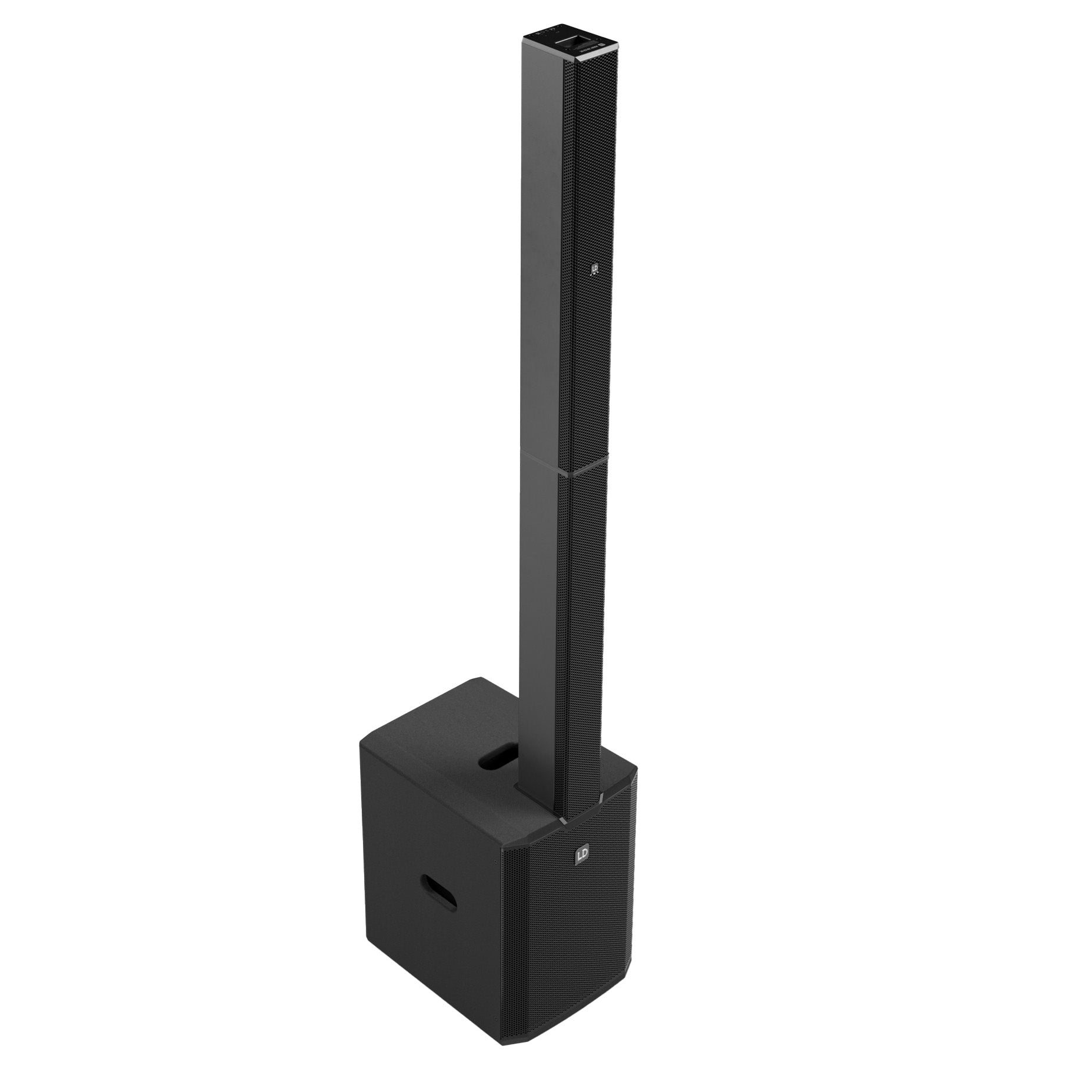 LD Systems MAUI 28 G3 Compact Powered Column PA System overhead