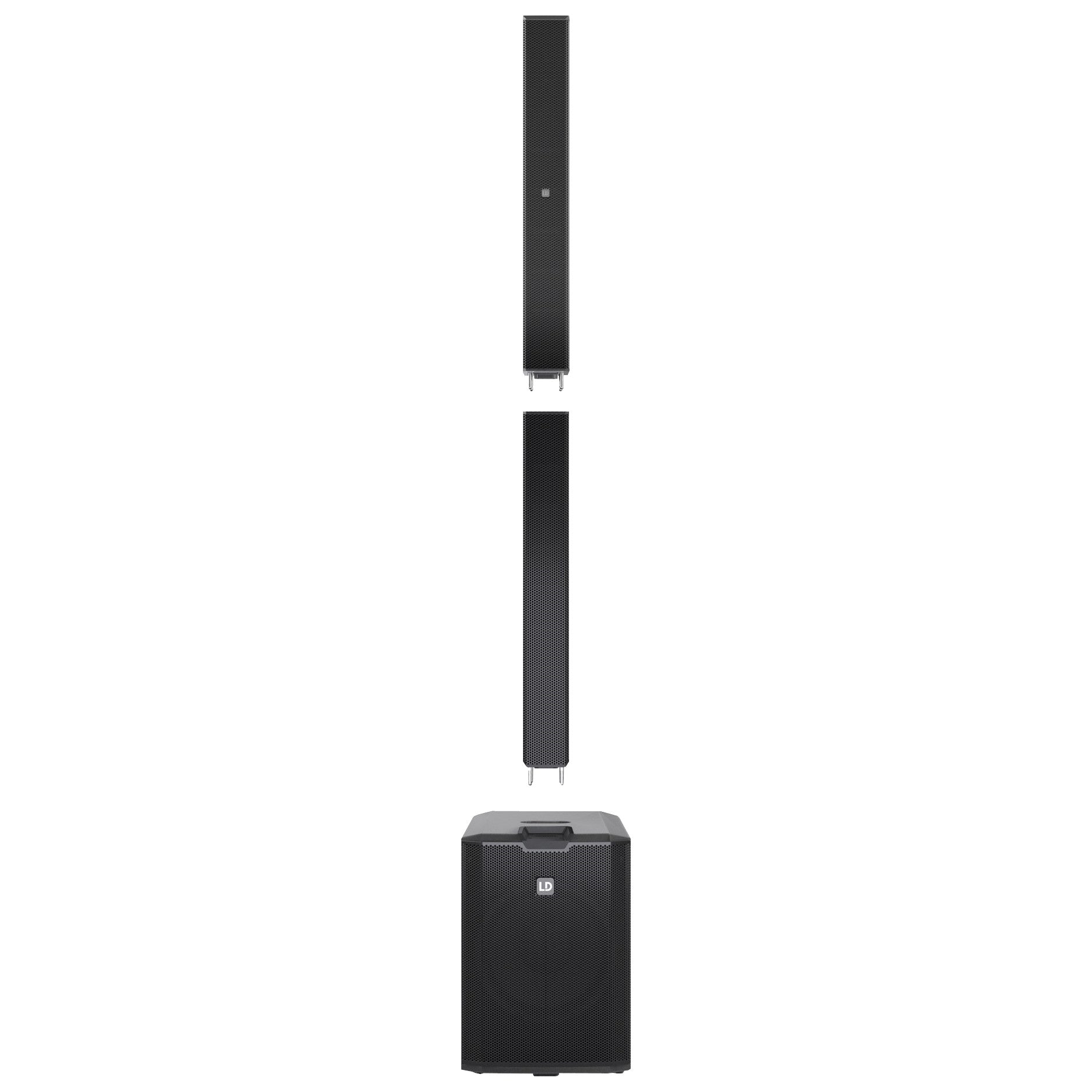 LD Systems MAUI 28 G3 Compact Powered Column PA System components