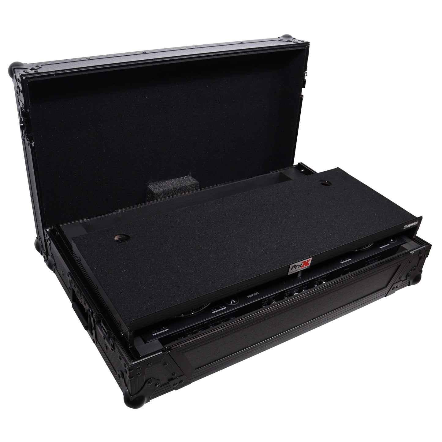 ProX XS-DDJFLX10WLT DJ Controller Flight Style Road Case black