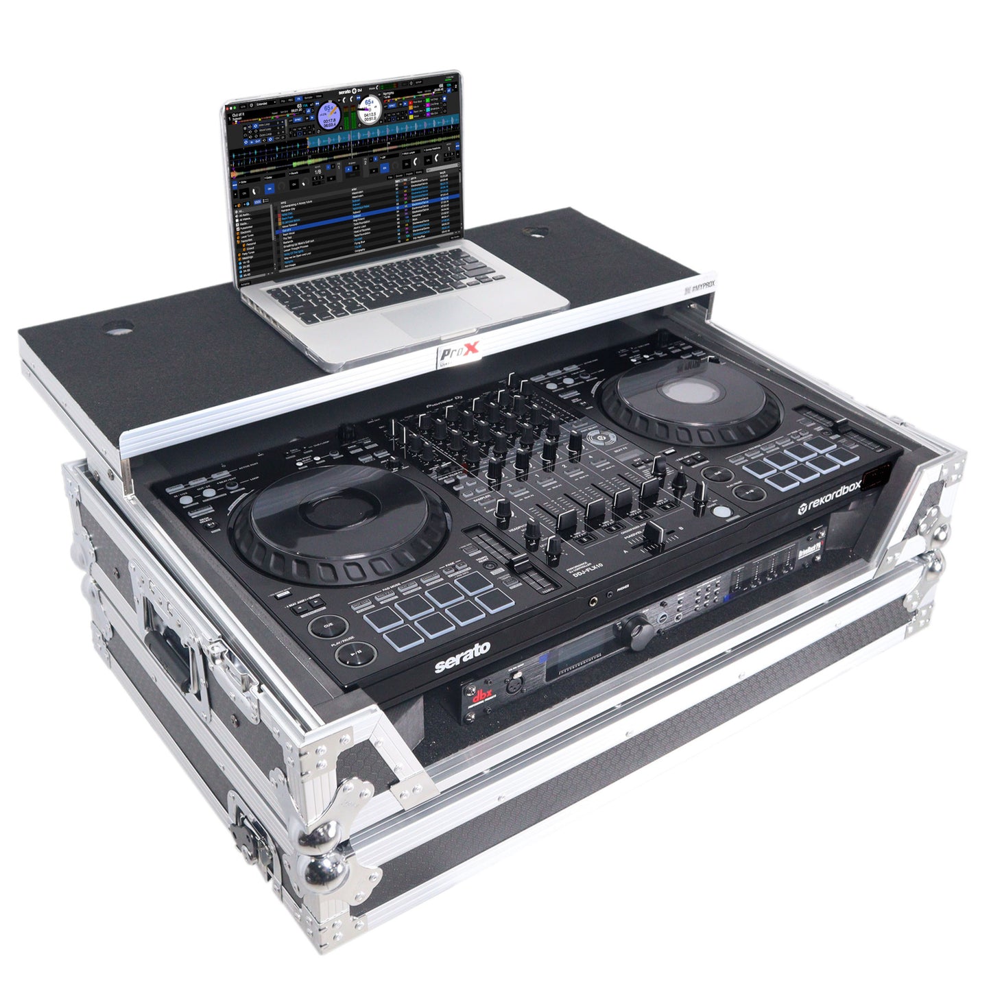 ProX XS-DDJFLX10WLT DJ Controller Flight Style Road Case lifestyle 2