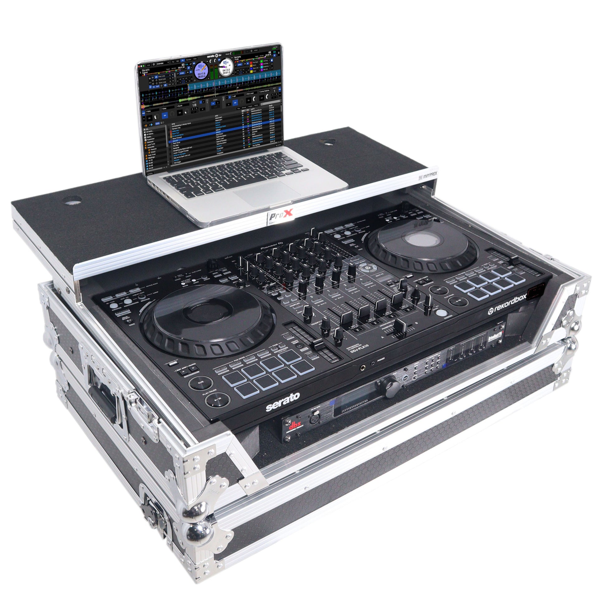 ProX XS-DDJFLX10WLT DJ Controller Flight Style Road Case lifestyle 2