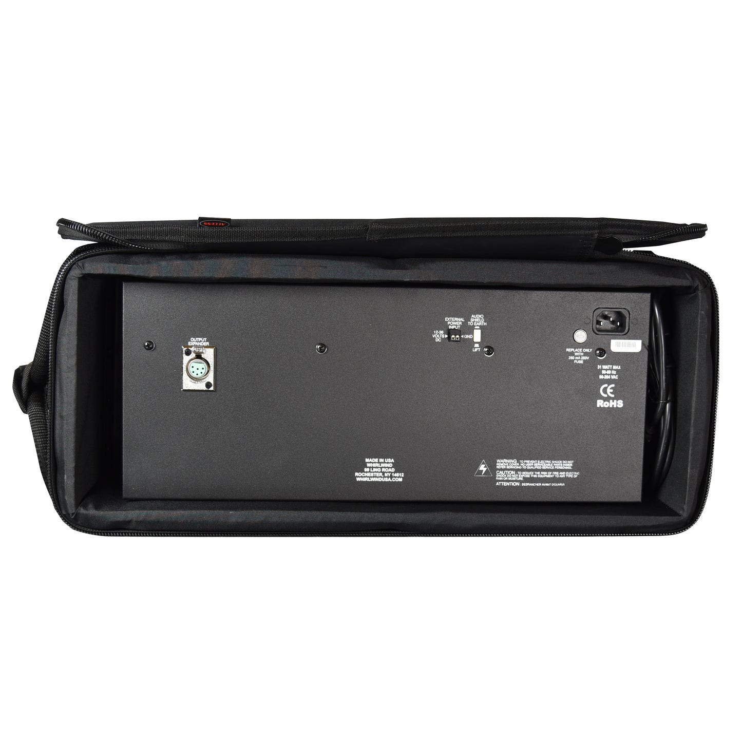 Whirlwind PRESSPOWER 3 Active Press Conference Distribution Box