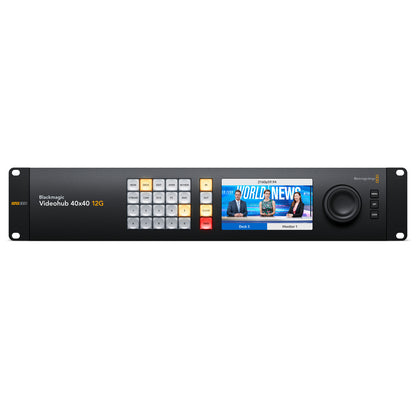 Blackmagic Design Videohub 40x40 12G front