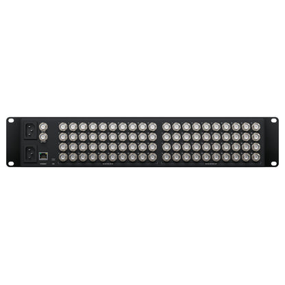 Blackmagic Design Videohub 40x40 12G back