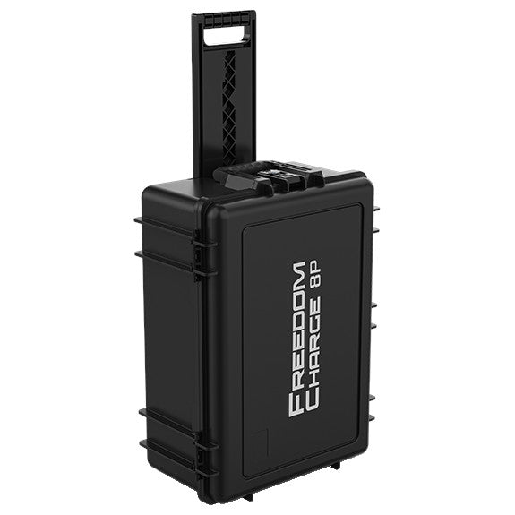 Chauvet DJ Freedom Charge 8P Rolling Transport Case handle