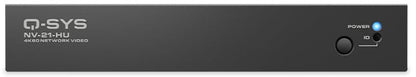 Q-SYS NV-21-HU 4K60 4:4:4 Network Video Endpoint for Q-SYSEcosystem