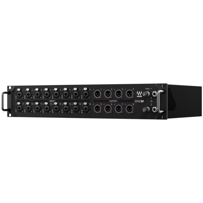 Waves IONIC 16 16-in/12-out SoundGrid Stage Box left