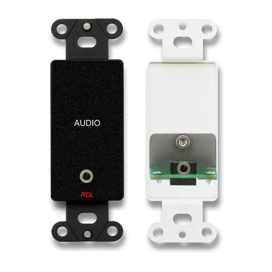 RDL DB-MJPT Mini-Jack pass-through plate