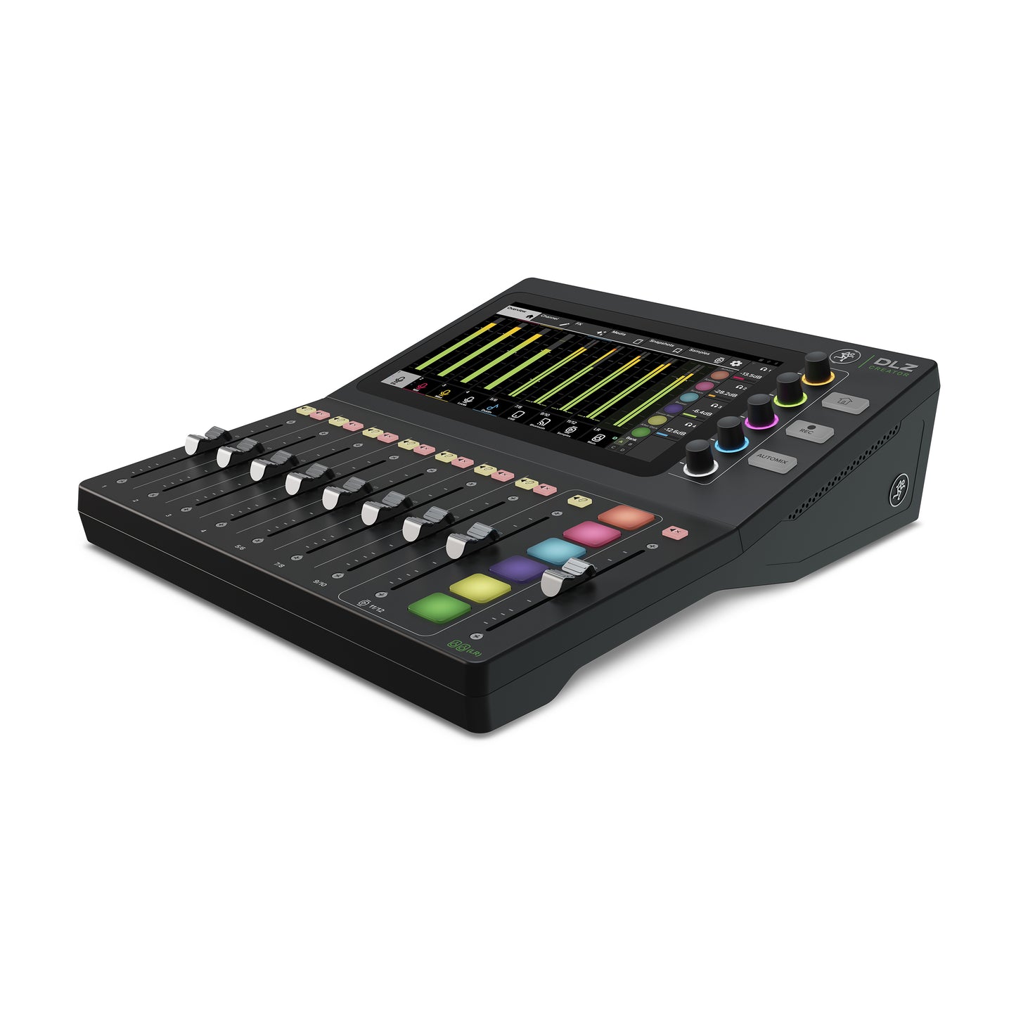 Mackie DLZ Creator Adaptive Digital Mixer for Podcasting and Streaming