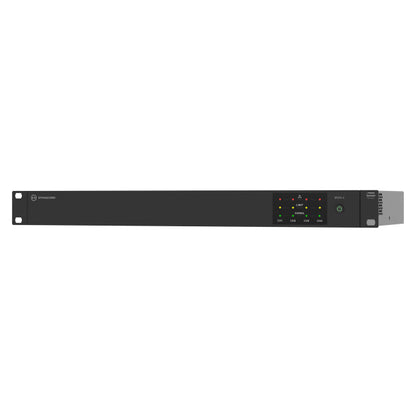 Dynacord V600:4 600W Commercial Power Amplifier left tilt