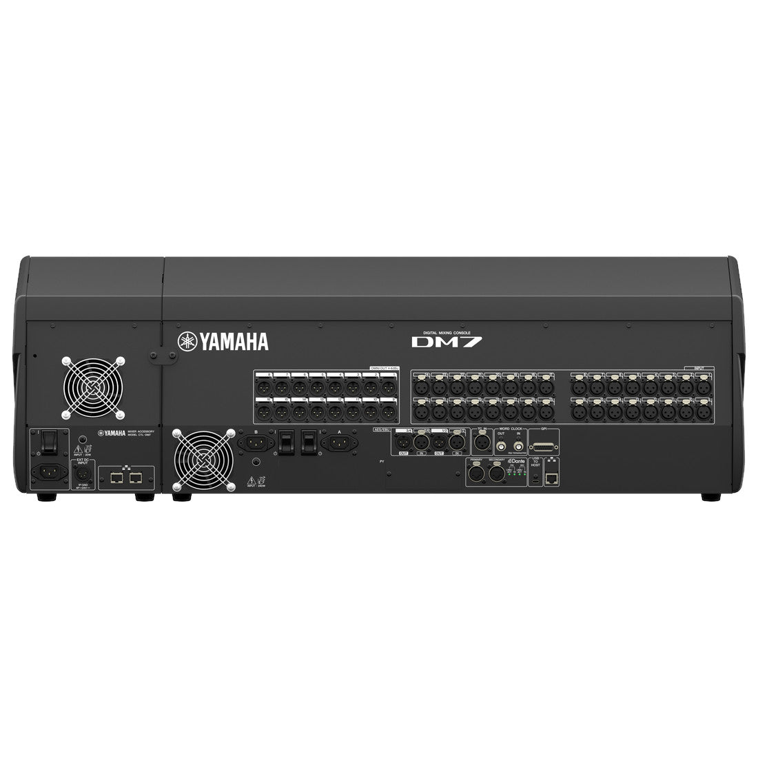 Yamaha DM7-EX 120-Channel Digital Mixer + CL-DM7 back