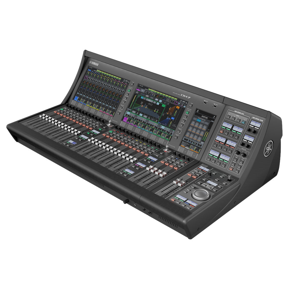 Yamaha DM7-EX 120-Channel Digital Mixer + CL-DM7 left