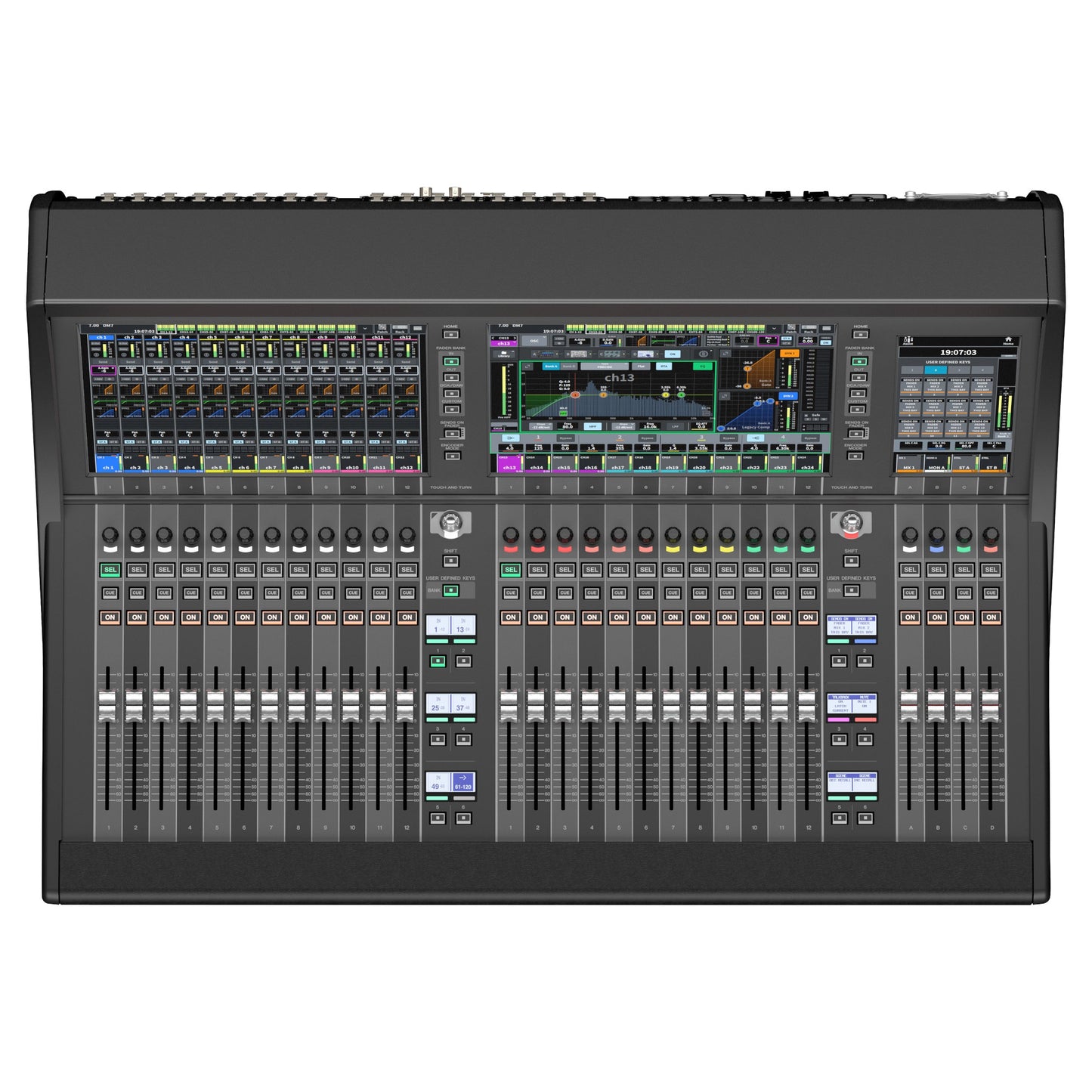 Yamaha DM7 120-Channel Dual Bay Digital Mixer top