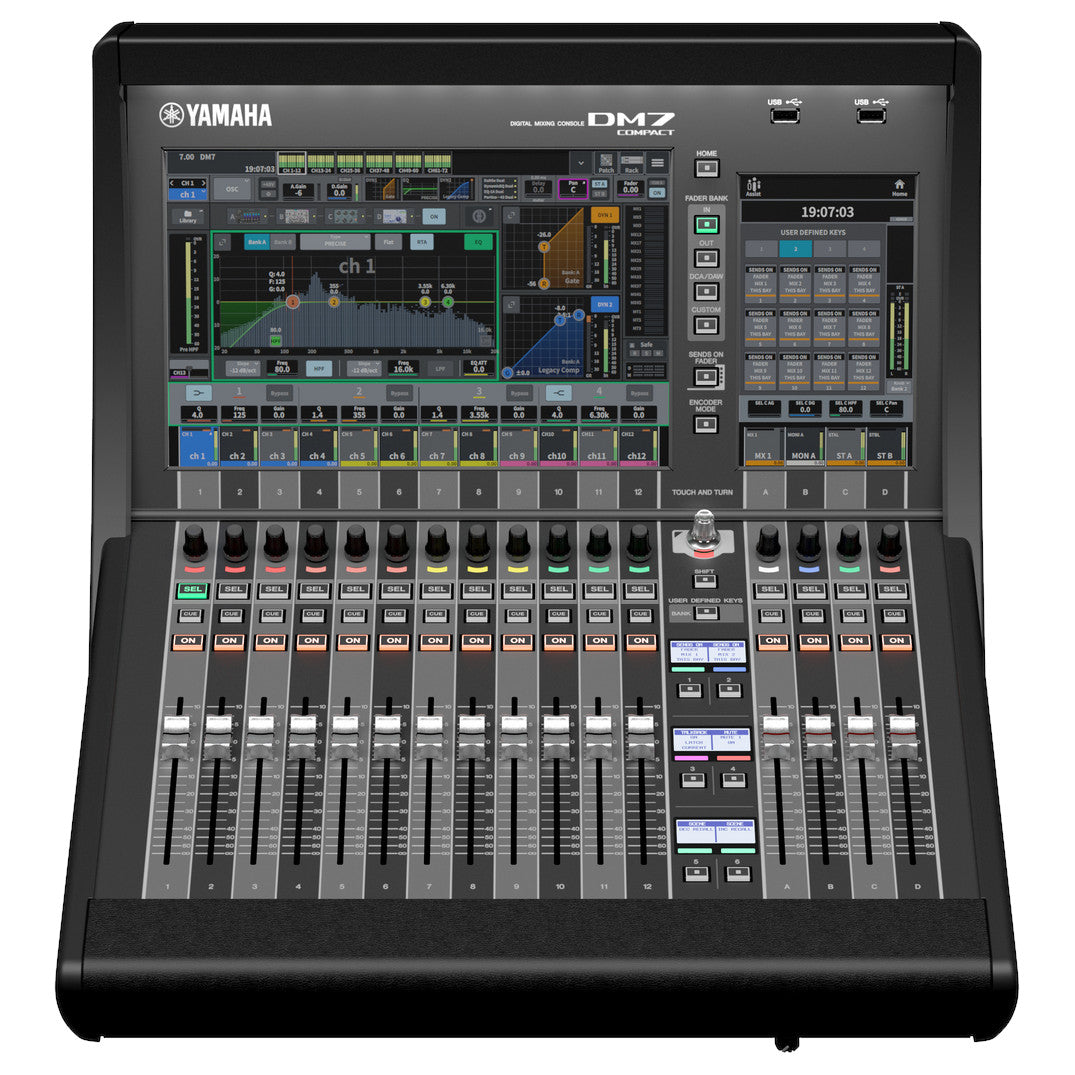 Yamaha DM7C 72-Channel Single Bay Digital Mixer front