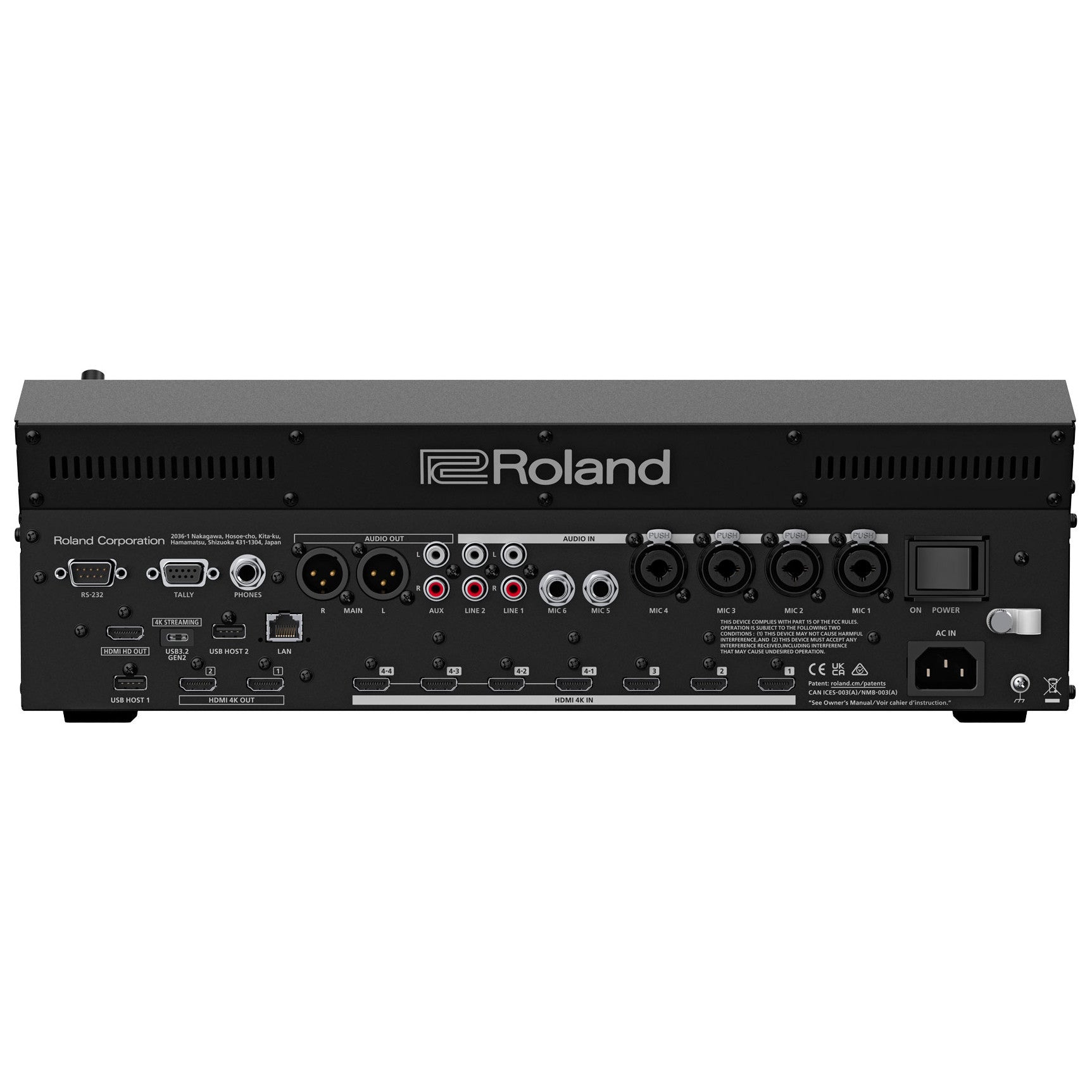 Roland VR-400UHD 4K Streaming AV Mixer – SoundPro