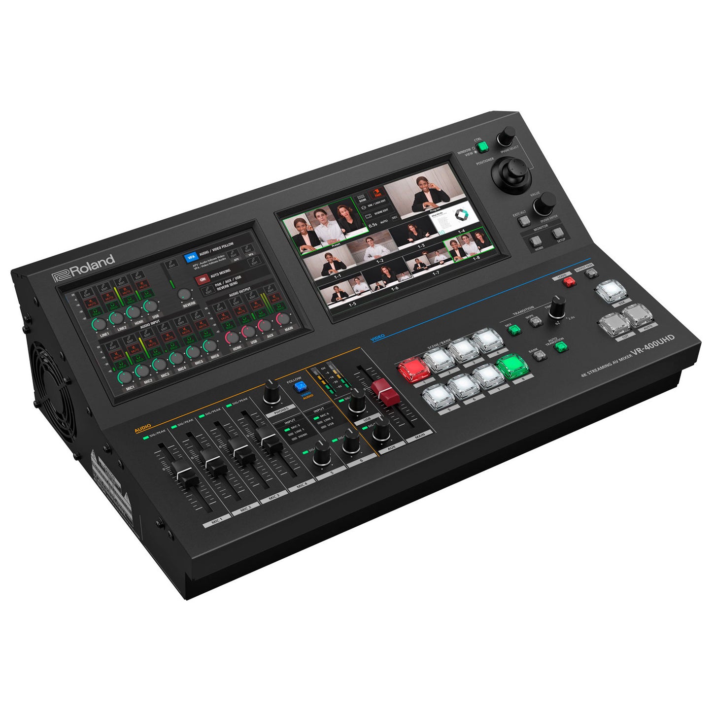 Roland VR-400UHD 4K Streaming AV Mixer right