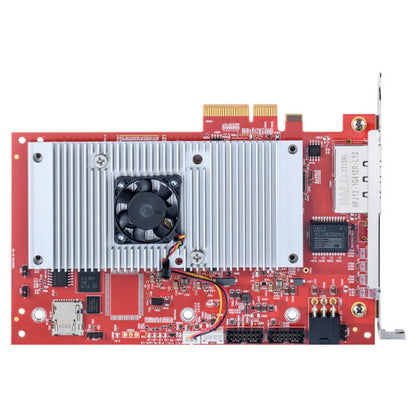 Focusrite RedNet PCIeNX Dante Interface Card interior