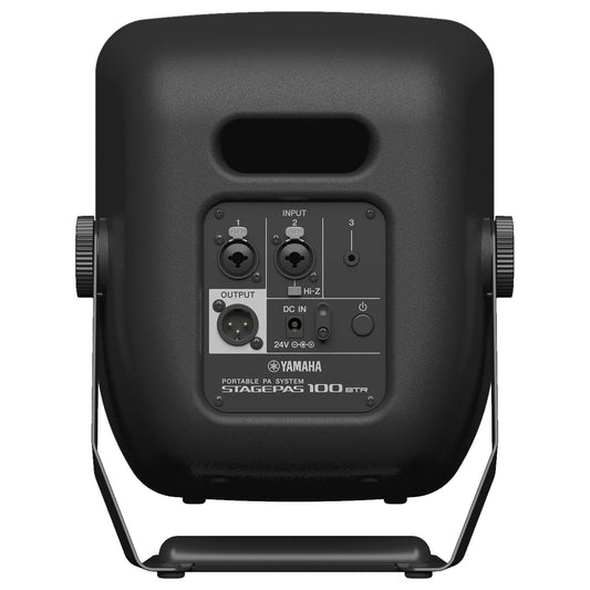 Yamaha STAGEPAS100BTR Portable Battery Powered PA Speaker System back