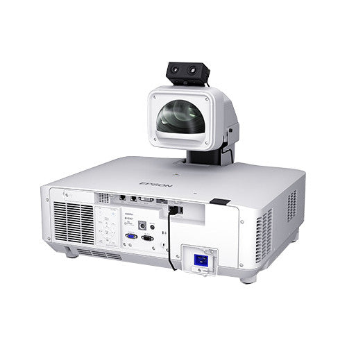 Epson EB-PU2116W 16000 Lumen 3LCD Laser Projector back with lens