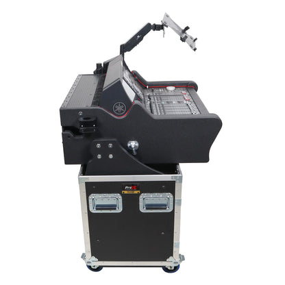ProX Flip-Ready Hydraulic Console Case For Digital Audio Consoles | Yamaha DM7-EX Compact | Fixed