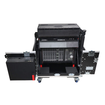 ProX Flip-Ready Hydraulic Console Case For Digital Audio Consoles | Yamaha DM7-EX Compact | Fixed
