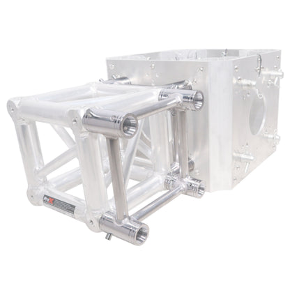 ProX XT F34 Square Truss Segment EN-AWT6 Aluminum With Conical Connector | 0.34 ft (0.105M)