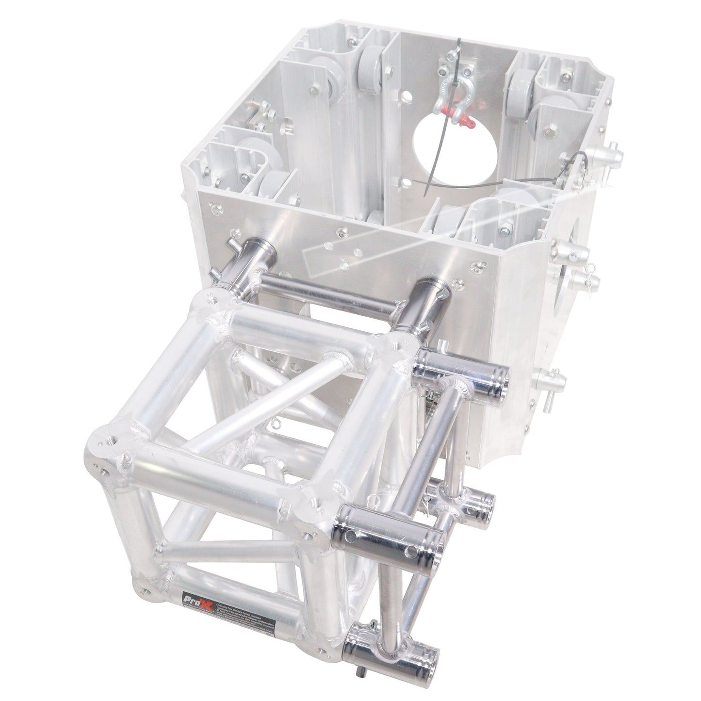 ProX XT F34 Square Truss Segment EN-AWT6 Aluminum With Conical Connector | 0.34 ft (0.105M)