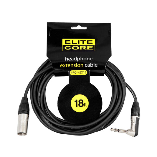 Elite Core EC-PRO-HEX18 Headphone Extension Cable 18'