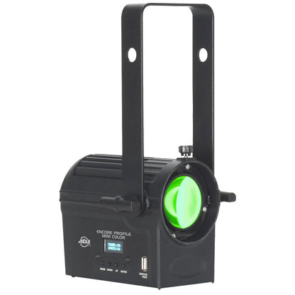 ADJ Encore Profile Mini Color 16x3.5W RGBWAL LED Ellipsoidal green