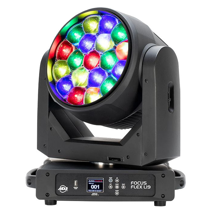 ADJ Focus Flex L19 19x40W RGBL LED Moving Head multicolor 2