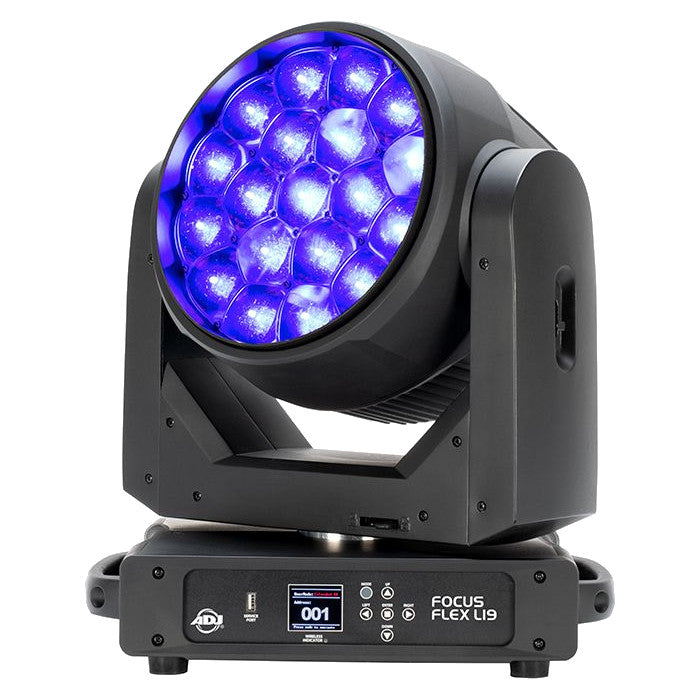 ADJ Focus Flex L19 19x40W RGBL LED Moving Head – SoundPro