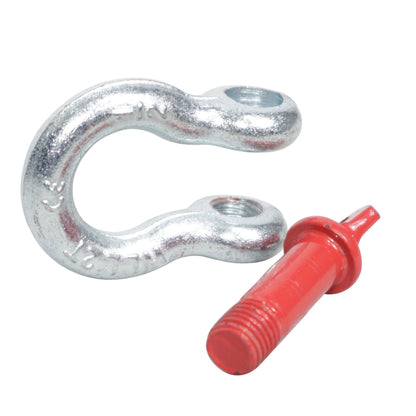ProX Galvanized Screw Pin Anchor U Shackle For Rigging | 1/2 in | 2 Ton