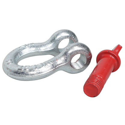 ProX Galvanized Screw Pin Anchor U Shackle For Rigging | 1/2 in | 2 Ton