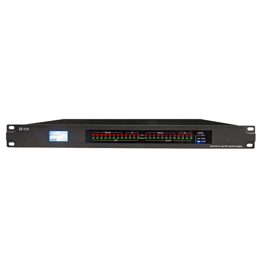 TOA M-8080D-AM 8x8 Digital Matrix Mixer For Commercial Audio