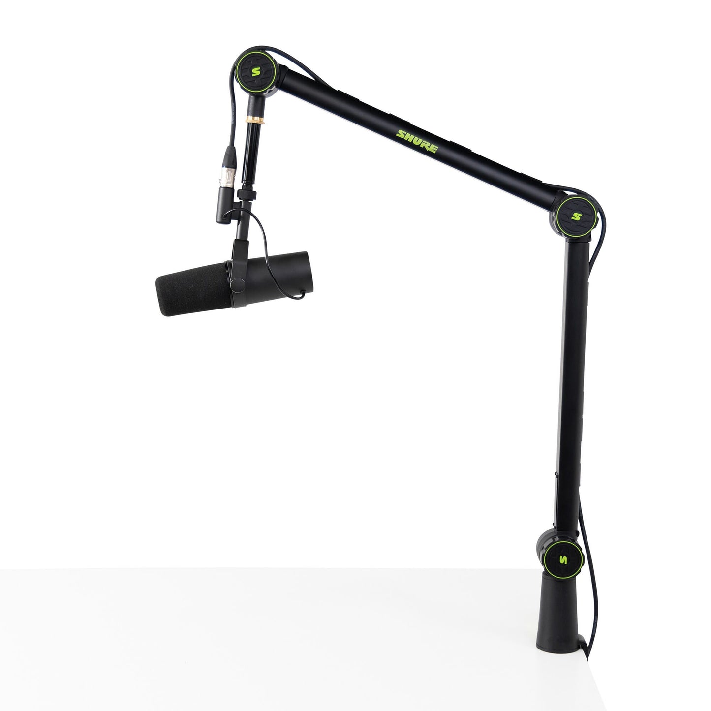 Gator SH-BROADCAST1 Shure Deluxe Articulating Desktop Mic Boom Stand