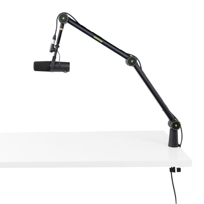 Gator SH-BROADCAST1 Shure Deluxe Articulating Desktop Mic Boom Stand