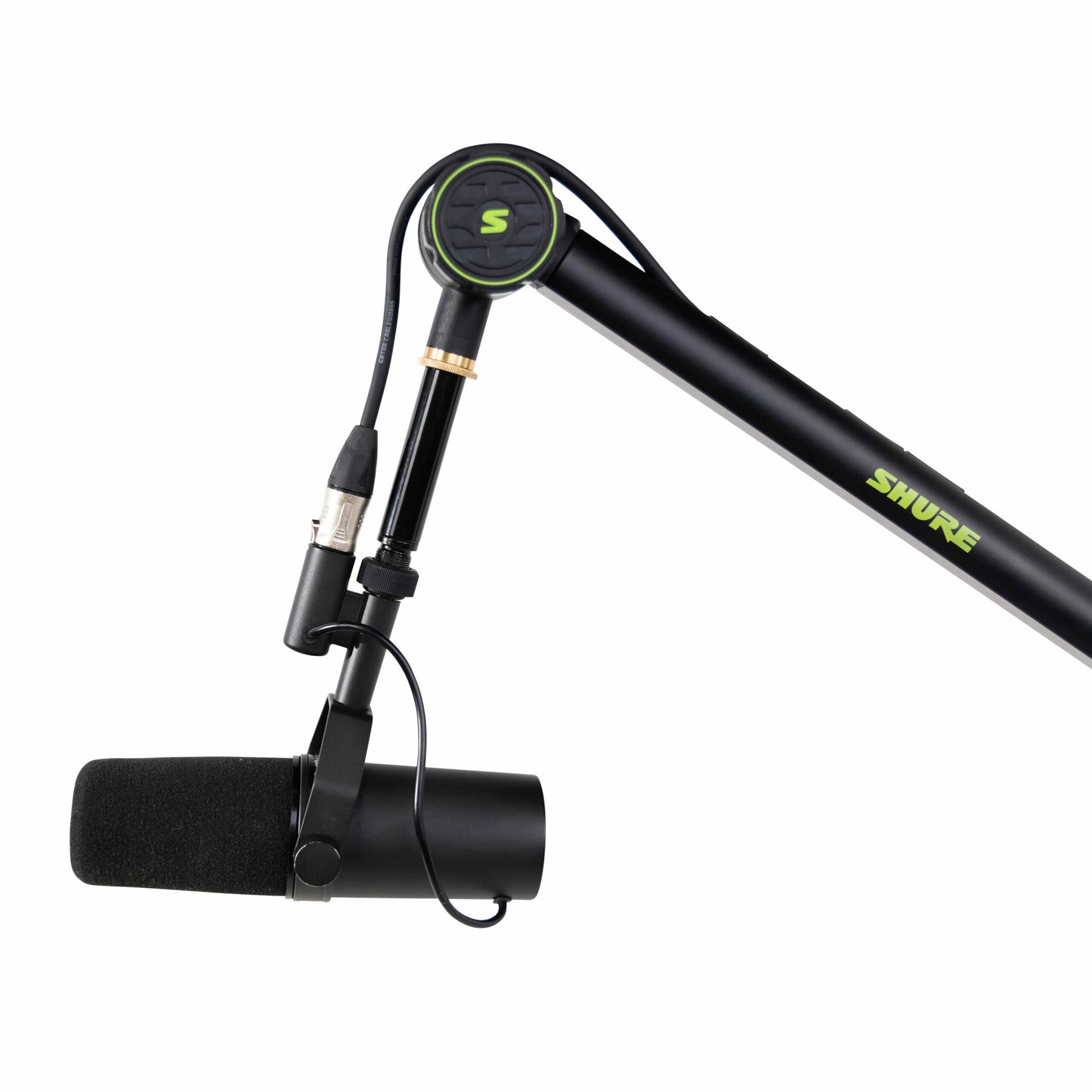 Gator SH-BROADCAST1 Shure Deluxe Articulating Desktop Mic Boom Stand