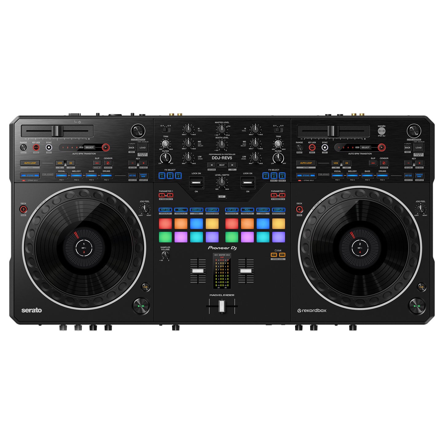 Pioneer DJ DDJ-REV5 DJ Controller top