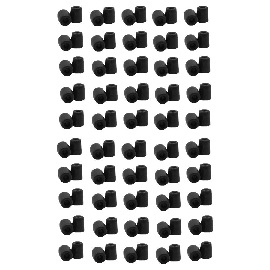 Shure EACYF1-100 Comply Earphone Foam Sleeves (50 Pairs) small