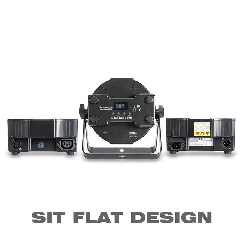 ADJ MEG400 Eliminator Lighting Mega Flat Hex L PAK4 LED Kit